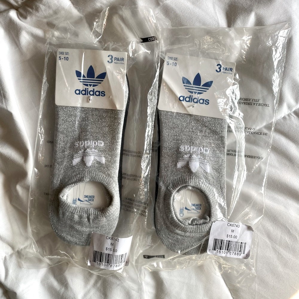 Adidas super no show sneaker socks